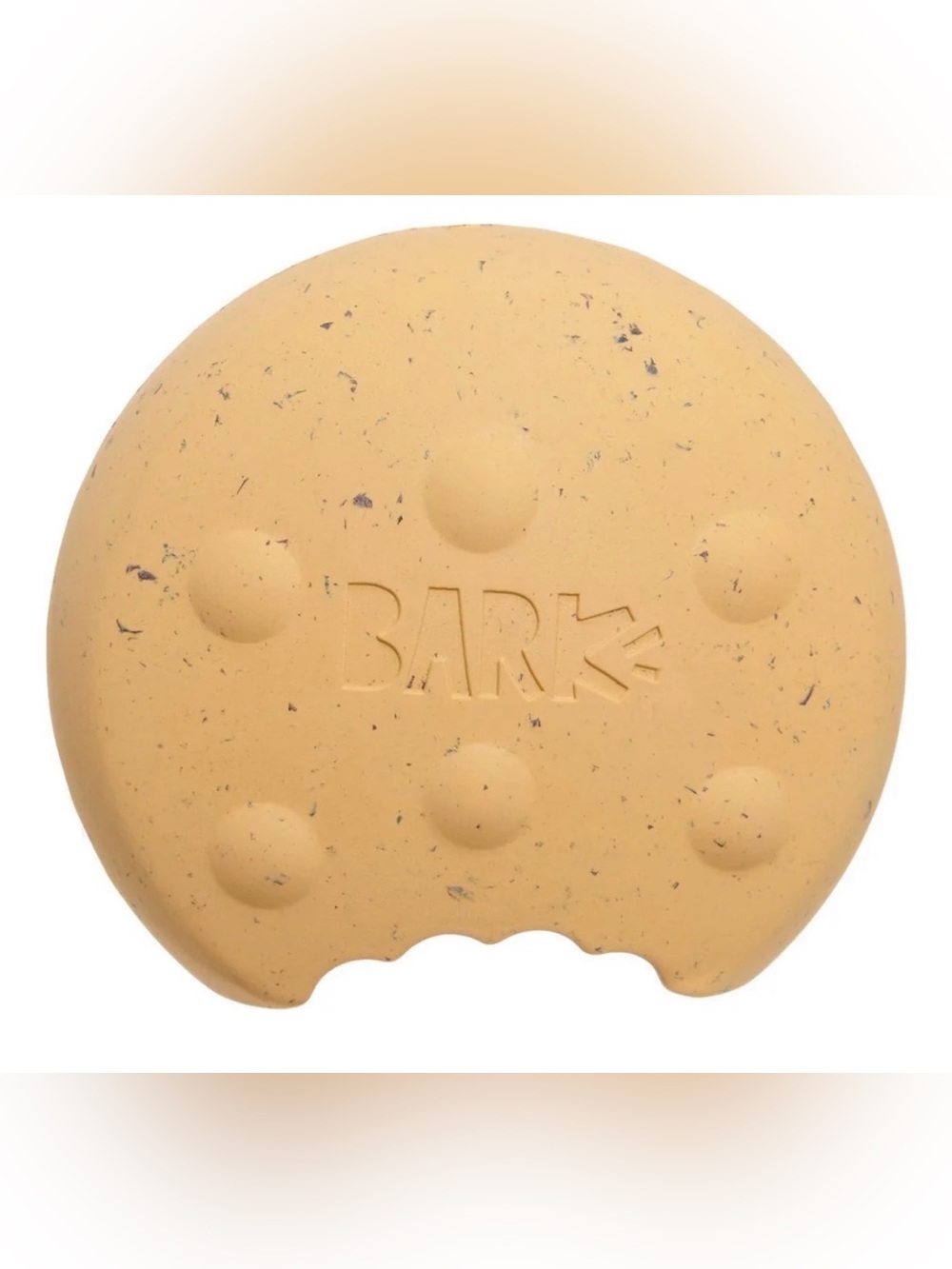 Bark Box Super Chewer M-L rubber cookie Dog Toy NEW